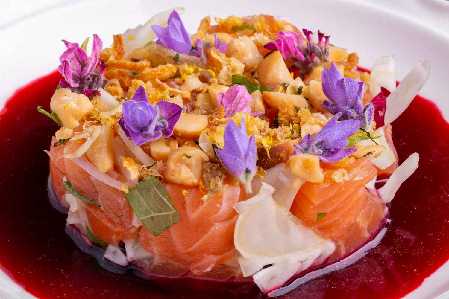 Lavender Lomi Lomi Salmon