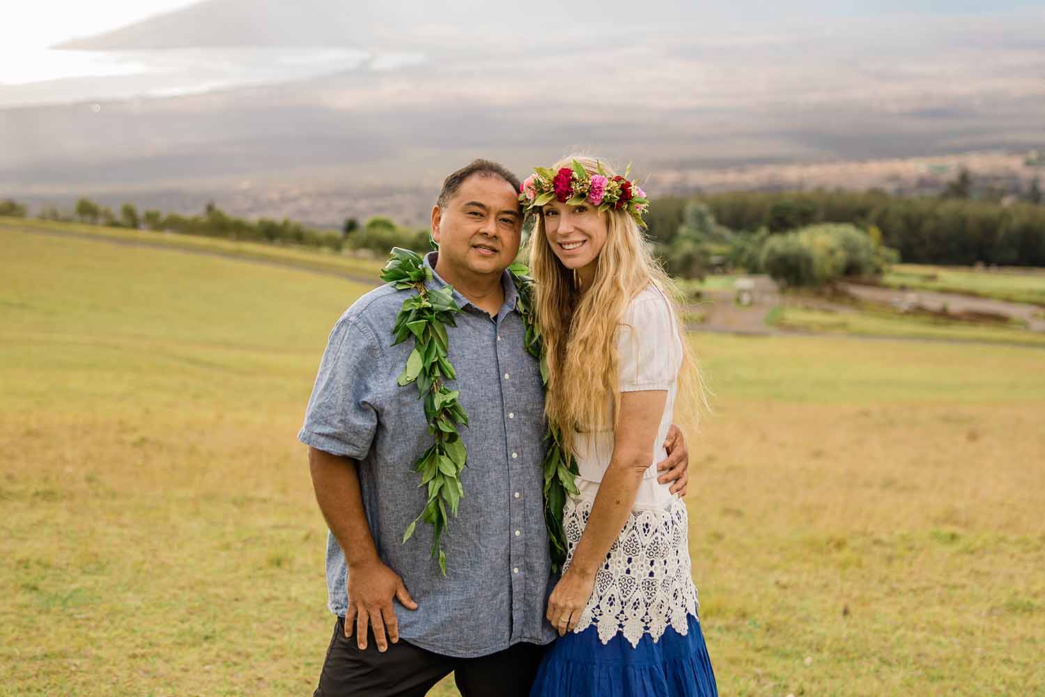 Alii Kula Lavender Farm Couples Photo of Mitizi Toro