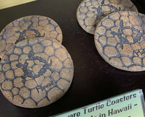 Turtle Coasters by Greg Colden of Kona Natural Soap Co