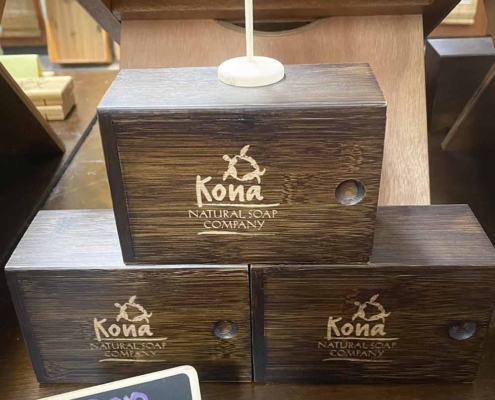 Kona Natural Soap Company Bamboo Gift Boxes